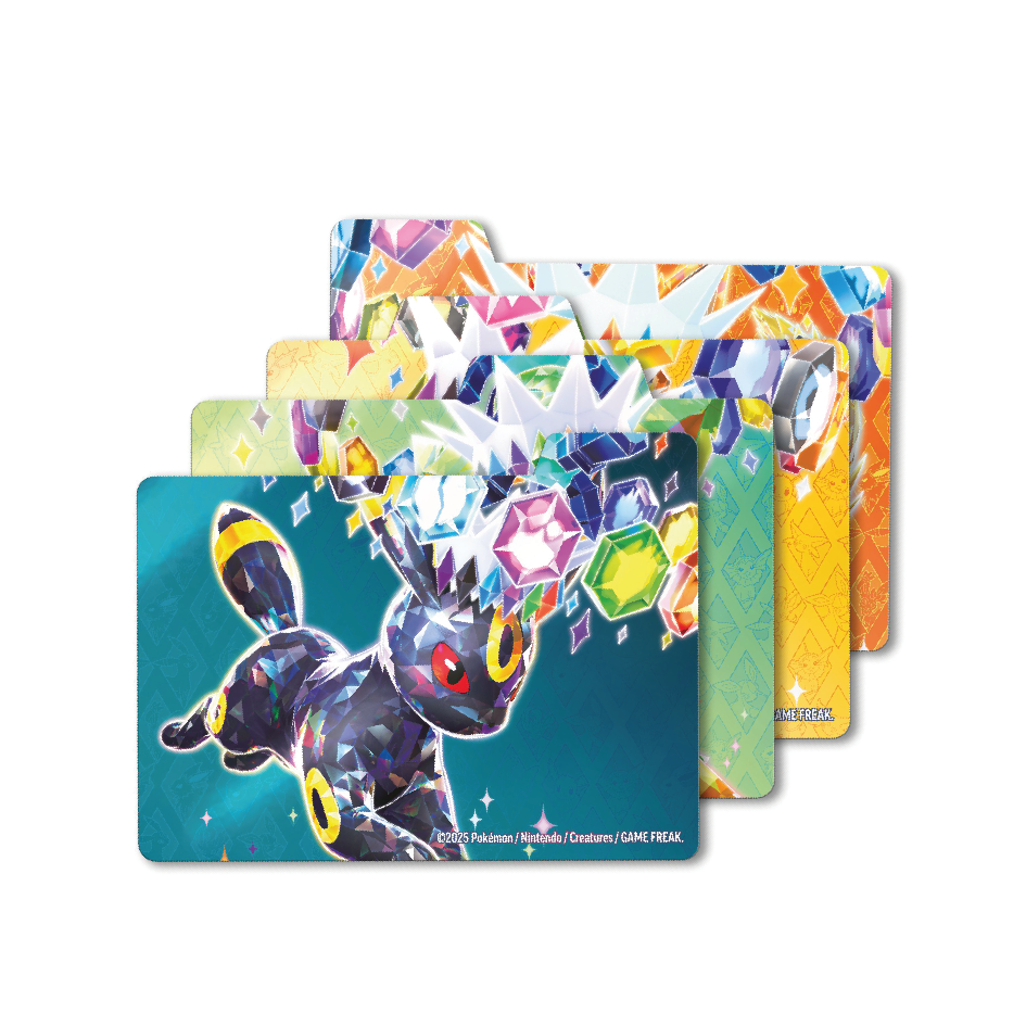 Inhaltsbeispiel der Surprise-Box-Collection von Pokémon prismatische Entwicklungen