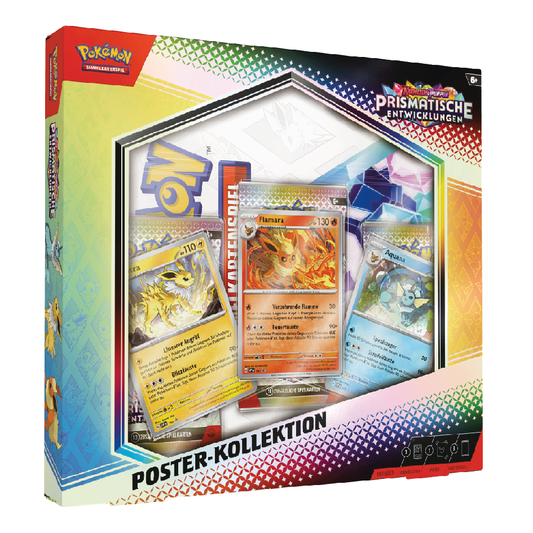 Bild der Poster Collection von Pokémon Prismatische Entwicklungen.